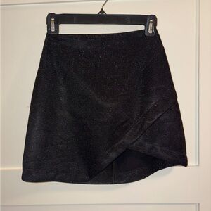 Topshop Black Mini Skirt